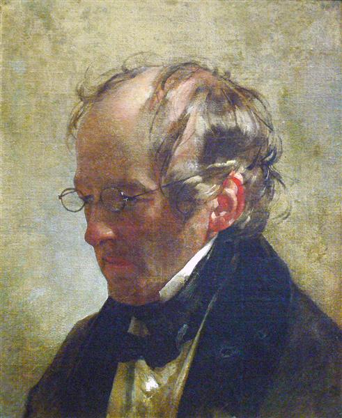 Carl Vogel von Vogelsteinin muotokuva - 1837