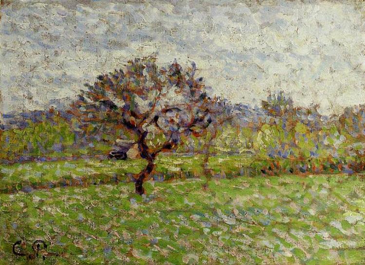 Apple Tree v Eragny - 1887