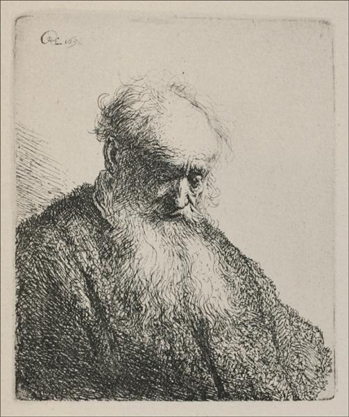 Un vecchio con la barba - 1630