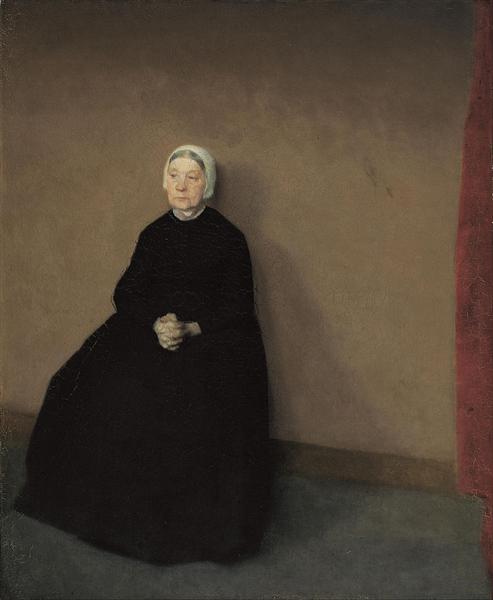 Eine alte Frau - 1886