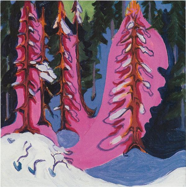 På kanten af skoven - 1936