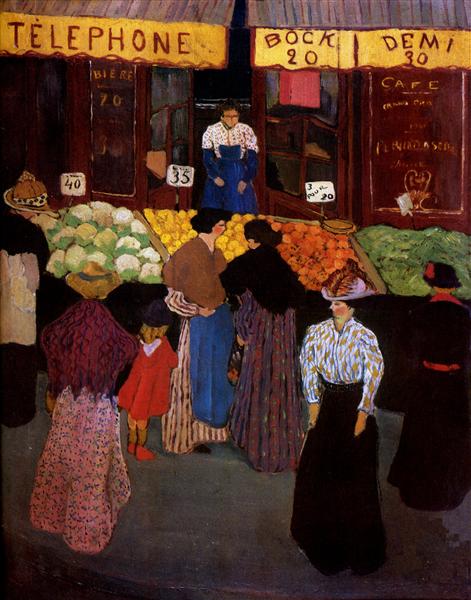 På markedet - 1895