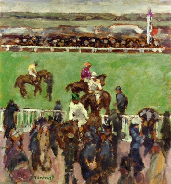 Dans les courses - Longchamp - 1894