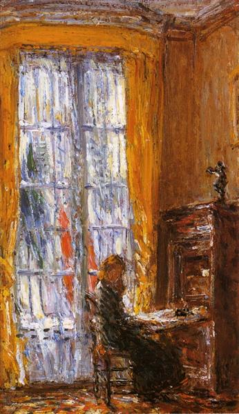 Sur le bureau - 1910