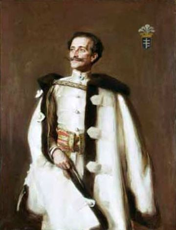 Retrato de Romano Potocki - 1900