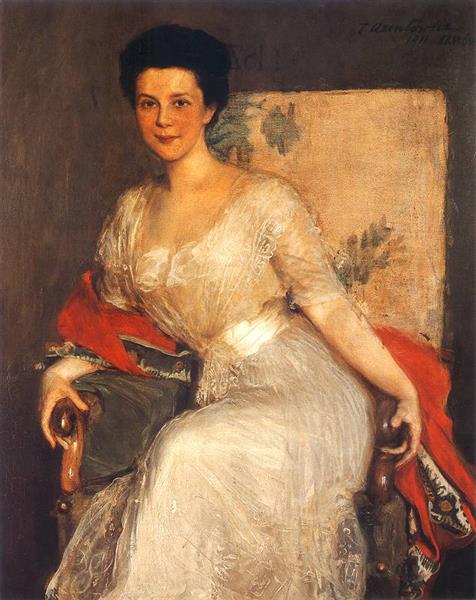 Retrato da Senhora Zofia Brzeska - 1911