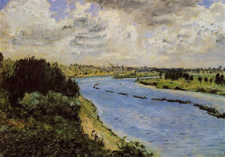 Seine'deki mavnalar - 1870