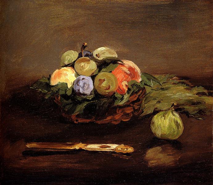 Cesta De Frutas - 1864