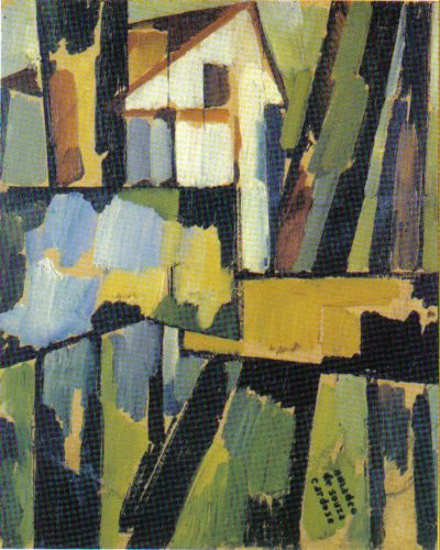 Baskisch landschap - 1914