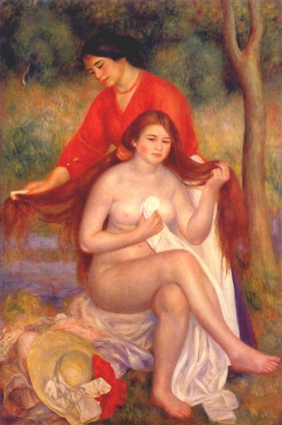 Bañista e Maid (The WC) - 1900
