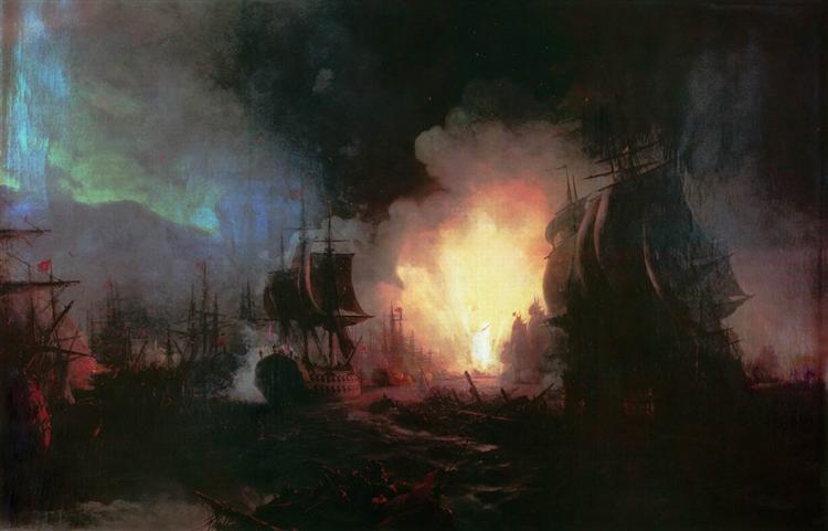 Chesma Schlacht - 1886