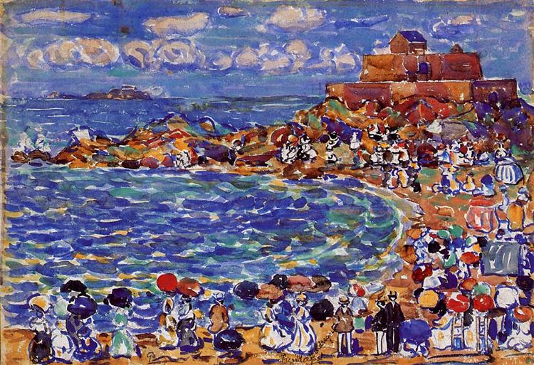 Playa-圣马洛 - 1907年