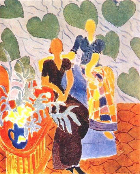 Schwarzes Kleid und violettes Kleid 1938