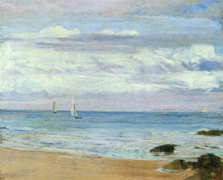 Blue and Silver Trouville - 1865