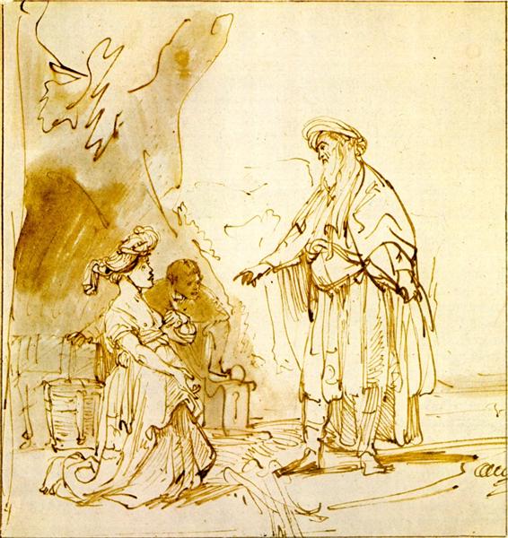 Boas and Ruth - 1640
