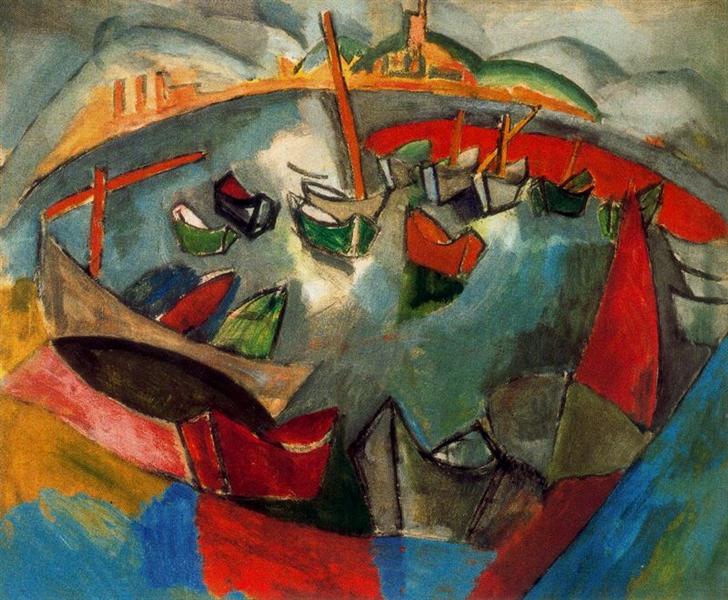 Marseille Ships - 1908