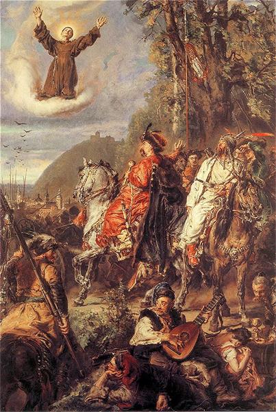 Bohdan Khmelnytsky avec Tugai Bey près de Lviv - 1885