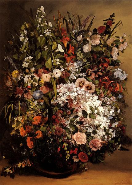 Bouquet de fleurs - 1862