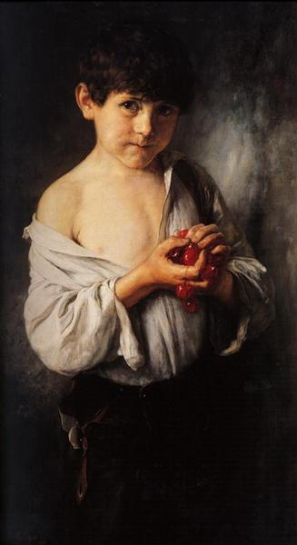 Criança com cerejas - 1888