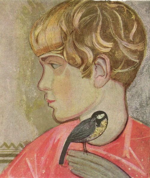 Niño Con El Pajarito