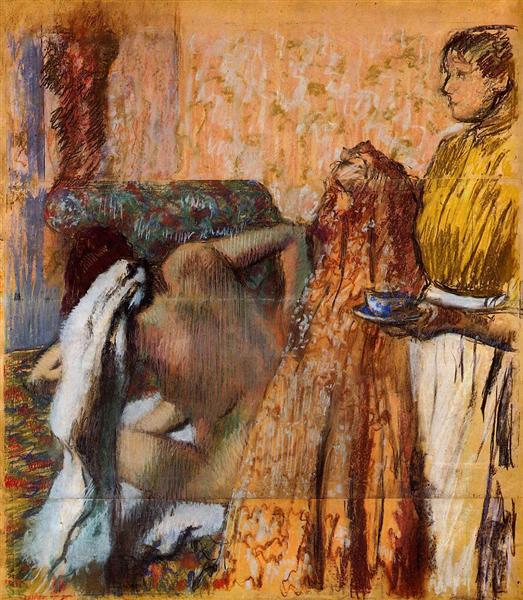 Desayuno Después Del Baño - 1898