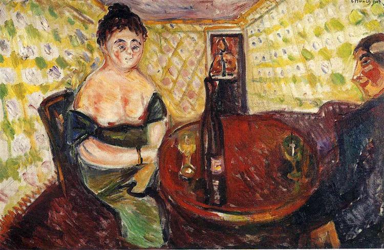 Burdel Scene. Zum Sussen Madel - 1907