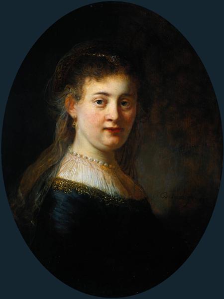 Buste de jeune femme (Saskia van Uylenburgh) - 1633