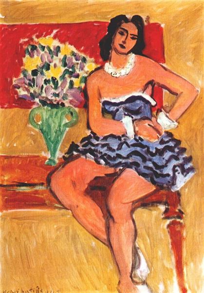 Danseuse avec Tutu Bleu 1942