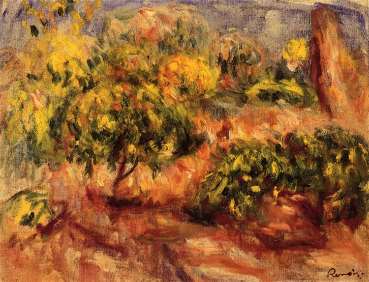 Cagnes Landschaft - 1919