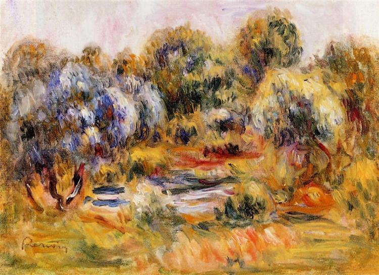 Paesaggio di Cagnes
