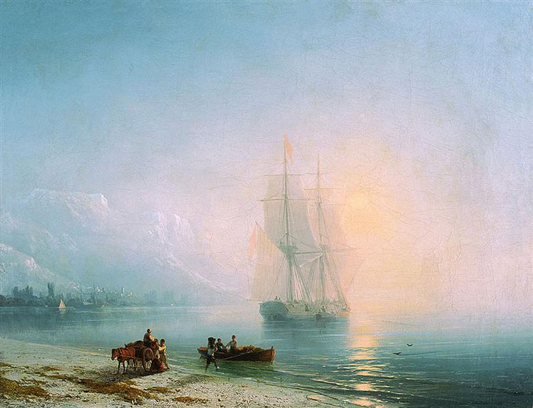 Спокойное море - 1863
