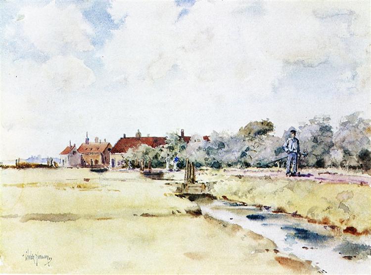 Kanalszene - 1883
