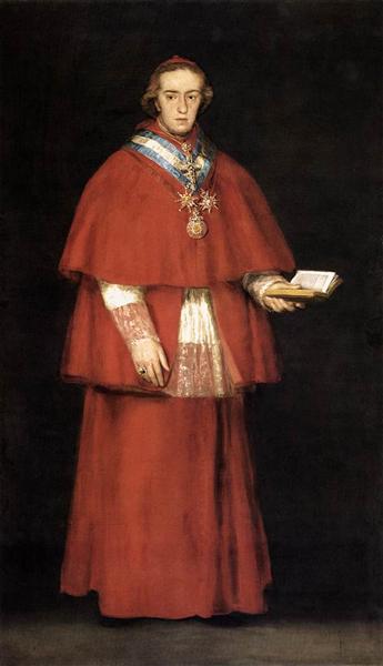 Cardeal Luis María de Borbón y Vallabriga - 1800