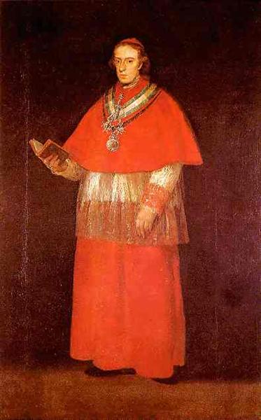 Cardeal Luis María de Borbón y Vallabriga - 1800