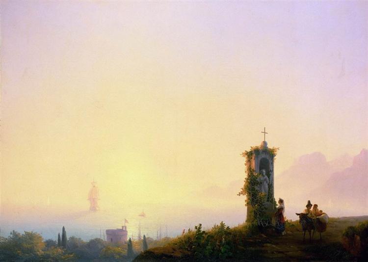 Kapel på kysten - 1847