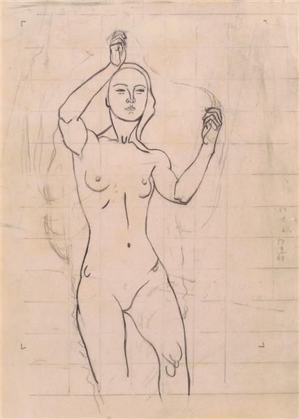 Undersøgelse af karakteren af Venus i hulen - 1914