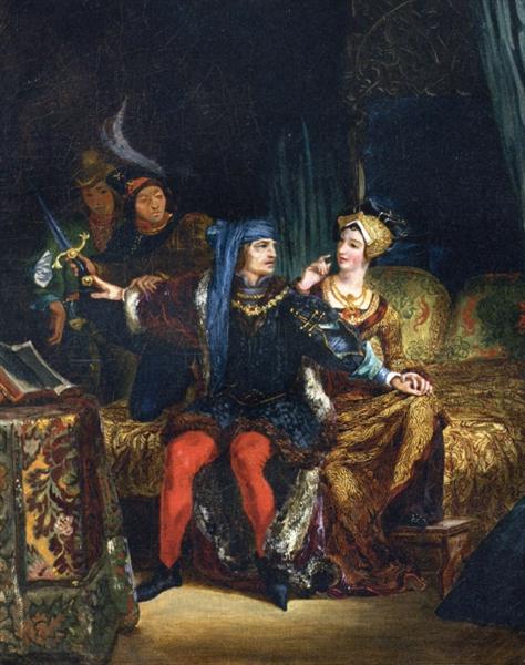 Carlos VI et Odette de Champdivers - 1826
