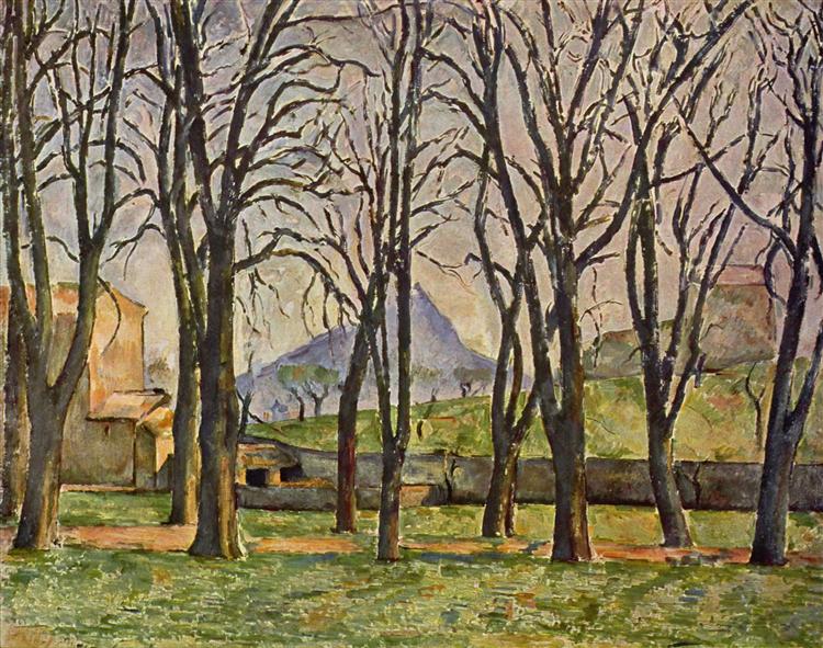 Castaños dans le Jas de Bouffan - 1887