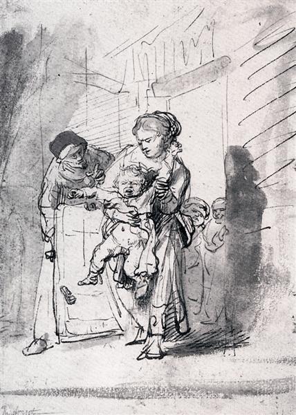 Copil într -un tantrum - 1635