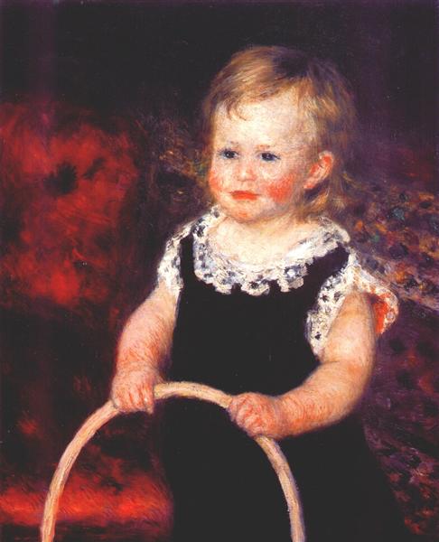 Chlapec s kruhem - 1875