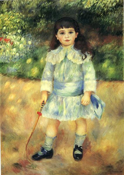 Enfant avec fouet - 1885