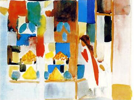 Enfants dans le supermarché