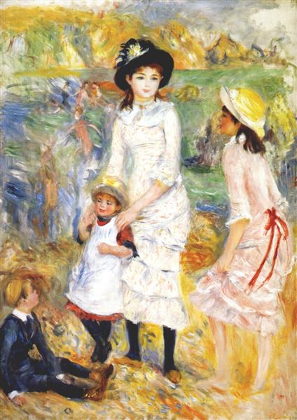 Enfants sur la mer - 1883