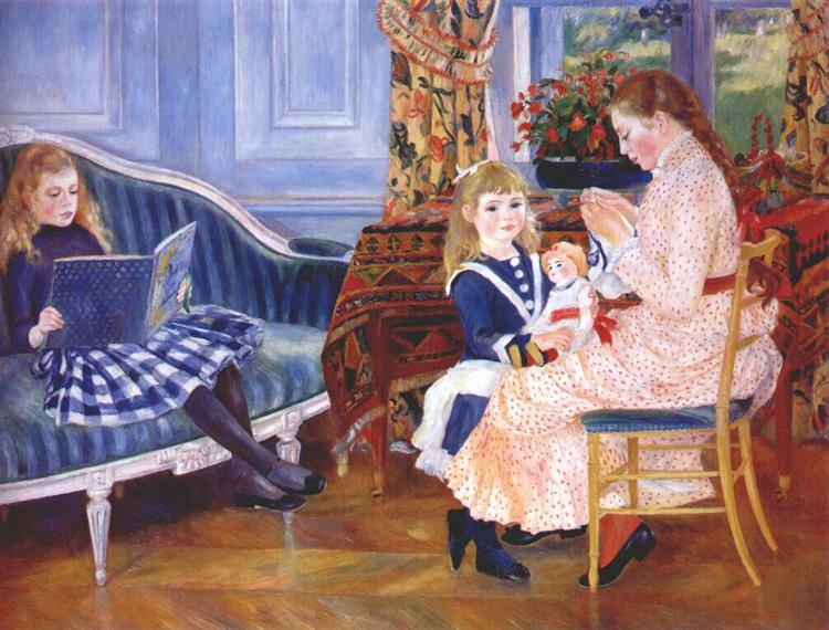 Children's Afternoon at Wargemont (Marguerite) - 1884