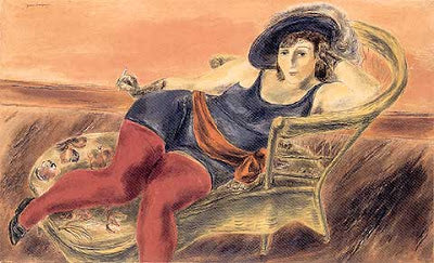 נערת קרקס מנוחה - 1931