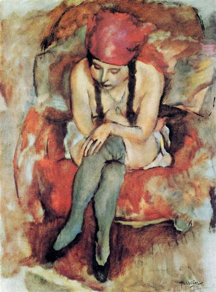 Claudina resting - 1913