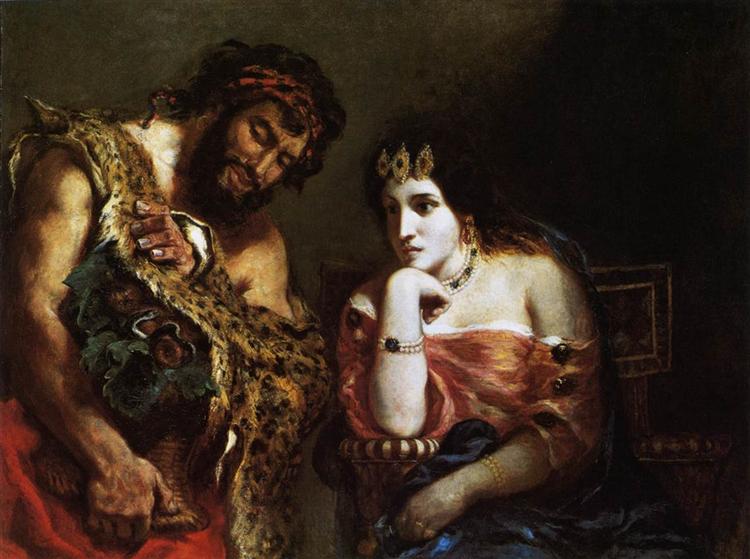 Cléopâtre et paysan - 1838