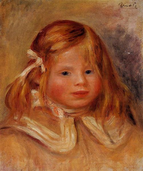 Coco avec un ruban rouge - 1905