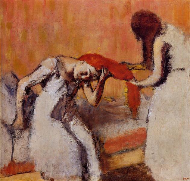 Hauling Hair - 1900