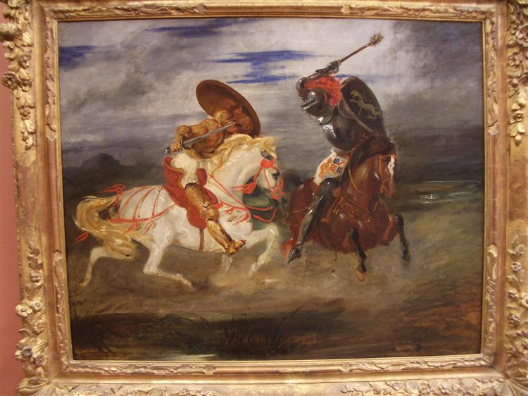 Caballeros konfrontacja na wsi - 1834